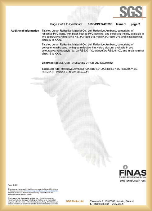 Certification