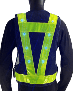 JARV-16LED01-B06(N/Y) LED Reflective Vest - Image 2