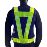JARV-16LED01-B06(N/W) LED Reflective Vest - Image 4