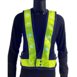 JARV-16LED01-B06(N/W) LED Reflective Vest - Image 3