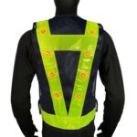 JARV-16LED02-R06(NY) LED Reflective Vest - Image 7