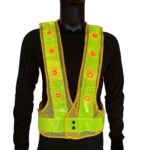 JARV-16LED02-R06(YY) LED Reflective Vest - Image 8