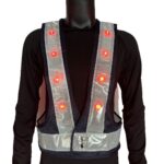 JARV-16LED02-R06(NW) LED Reflective Vest - Image 5