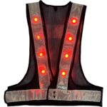 JARV-16LED02-R06(NW) LED Reflective Vest - Image 2