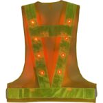 JARV-16LED02-R06(YY) LED Reflective Vest - Image 4