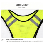 JA-RRV-LED05 Running Reflective Vest - Image 12