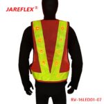 JARV-16LED01-R07 LED Reflective Vest - Image 2