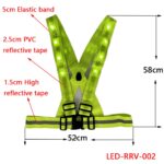 JA-RRV-LED01 Running Reflective Vest - Image 12