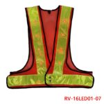 JARV-16LED01-R07 LED Reflective Vest - Image 8