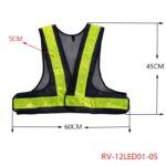 JARV-12LED01-R05 LED Reflective Vest - Image 8