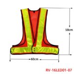 JARV-16LED01-R07 LED Reflective Vest - Image 7